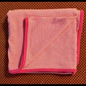 Girls Jersey baby blanket